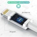 10 Feet Charger for iPad iPhone,2Pack Foldable Portable Travel Plug,Fast Charging Cube 12W Foldable Block with 2Pack 10FT Long USB to Lightning Cable,Fast Charging for iPhone, iPad/mini/Air,AirPods