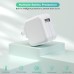 10 Feet Charger for iPad iPhone,2Pack Foldable Portable Travel Plug,Fast Charging Cube 12W Foldable Block with 2Pack 10FT Long USB to Lightning Cable,Fast Charging for iPhone, iPad/mini/Air,AirPods